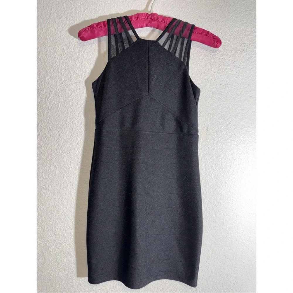 Nickie Lew Girls Black Dress Size 12 Bandage Party Dance Formal Cocktail